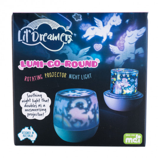 Lumi-Go-Round Unicorn Rotating Projector Light