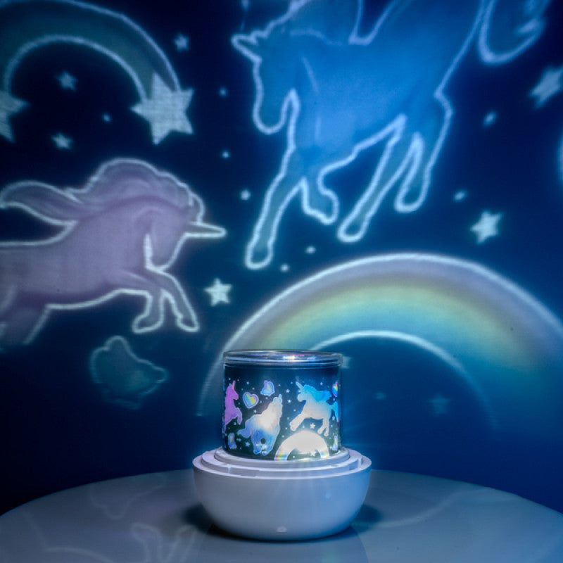 Lumi-Go-Round Unicorn Rotating Projector Light