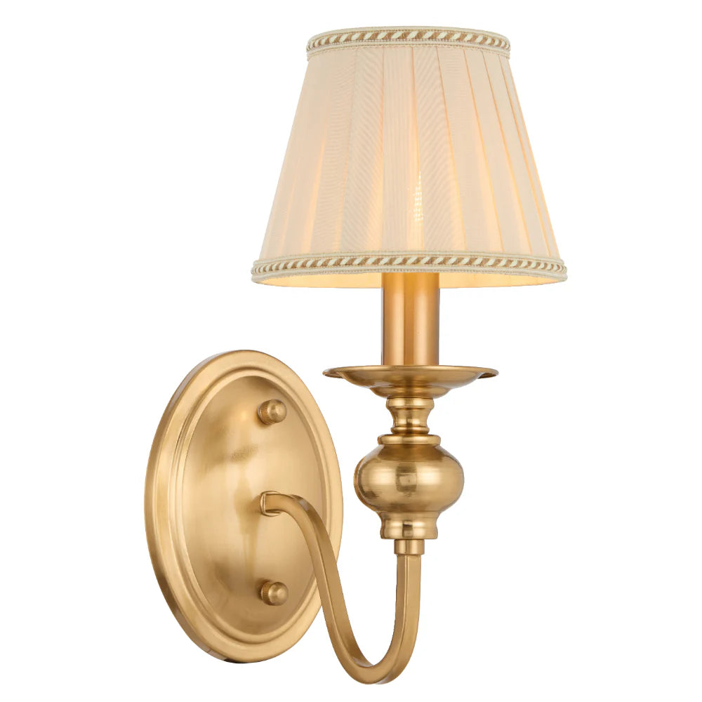 Telbix Lighting SIEDEL 1 LIGHT WALL BRACKET W/SHADE