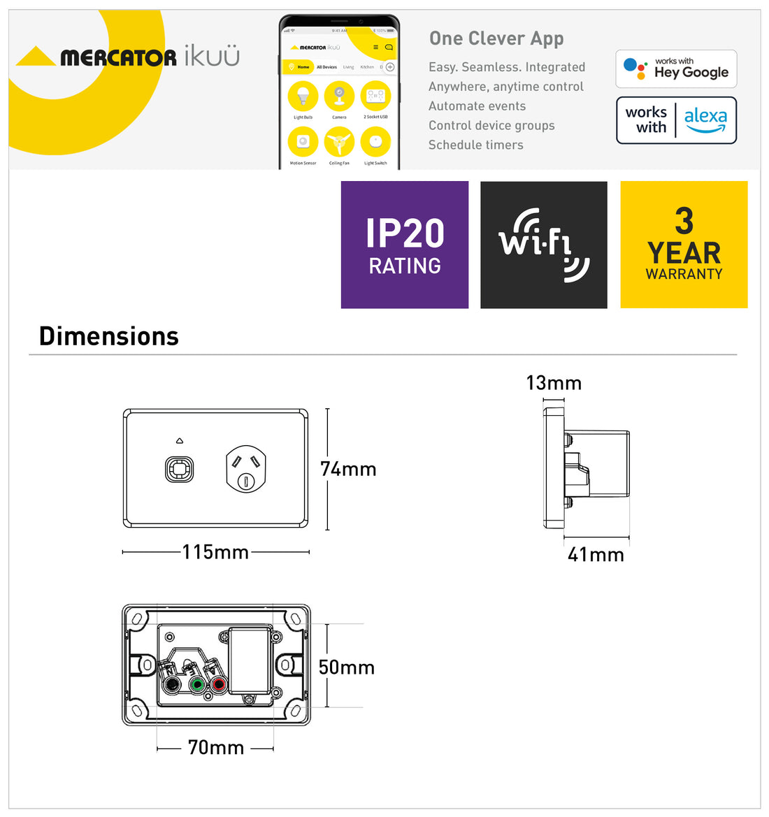 Ikuü Smart WiFi Power Point