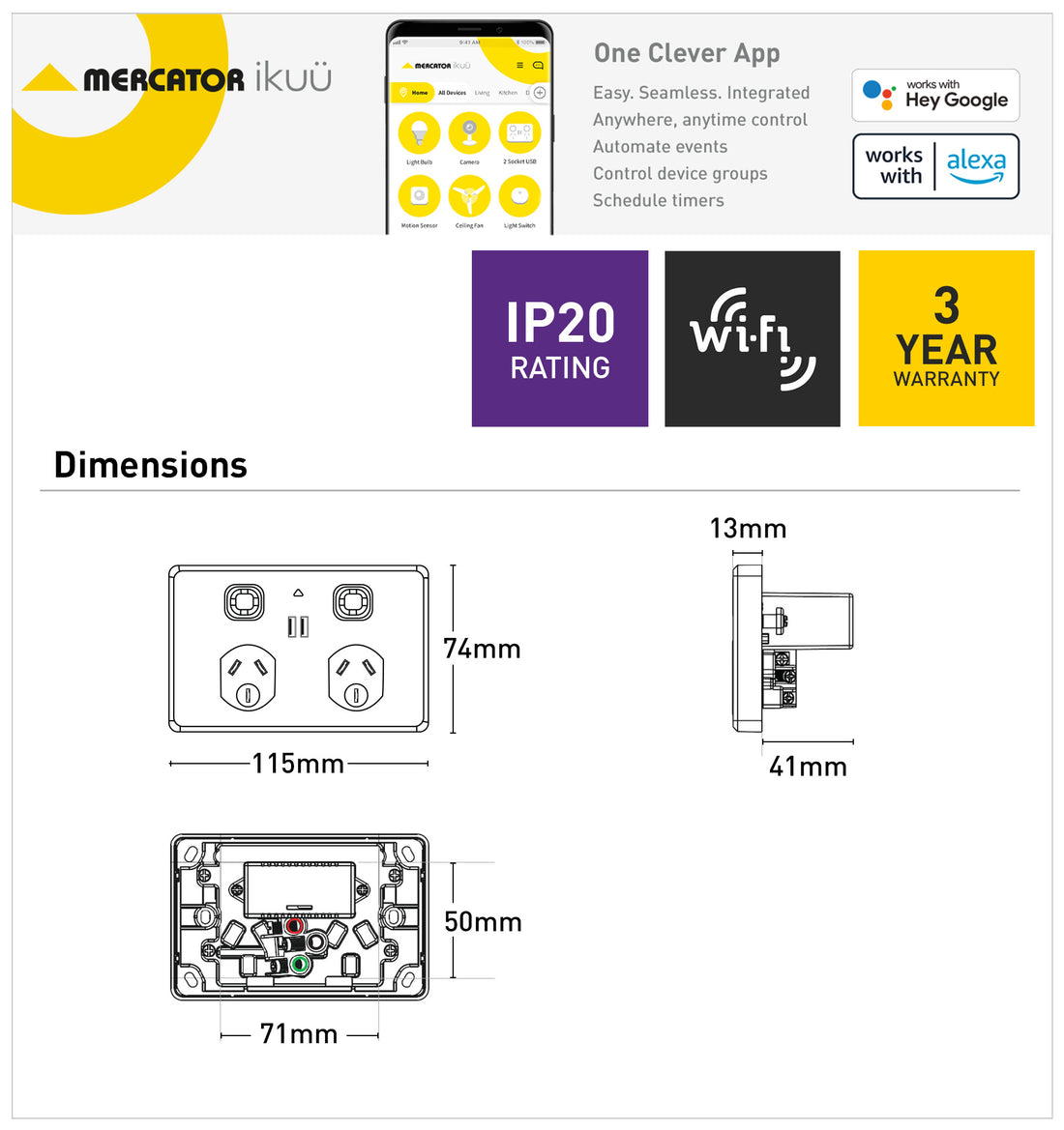 Ikuü Smart WiFi Power Point