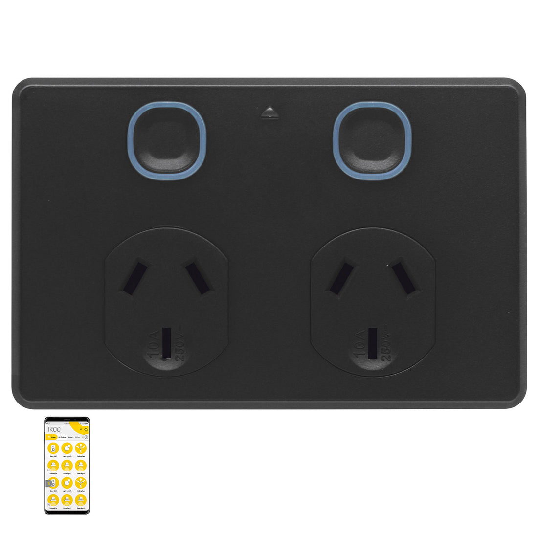 Ikuü Smart Zigbee Double Power Point