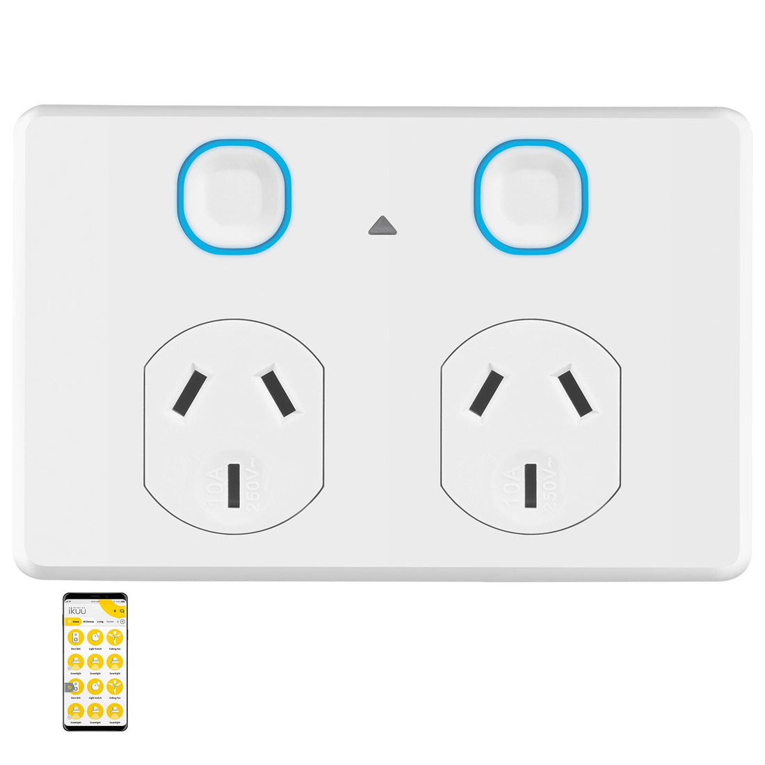 Ikuü Smart Zigbee Double Power Point