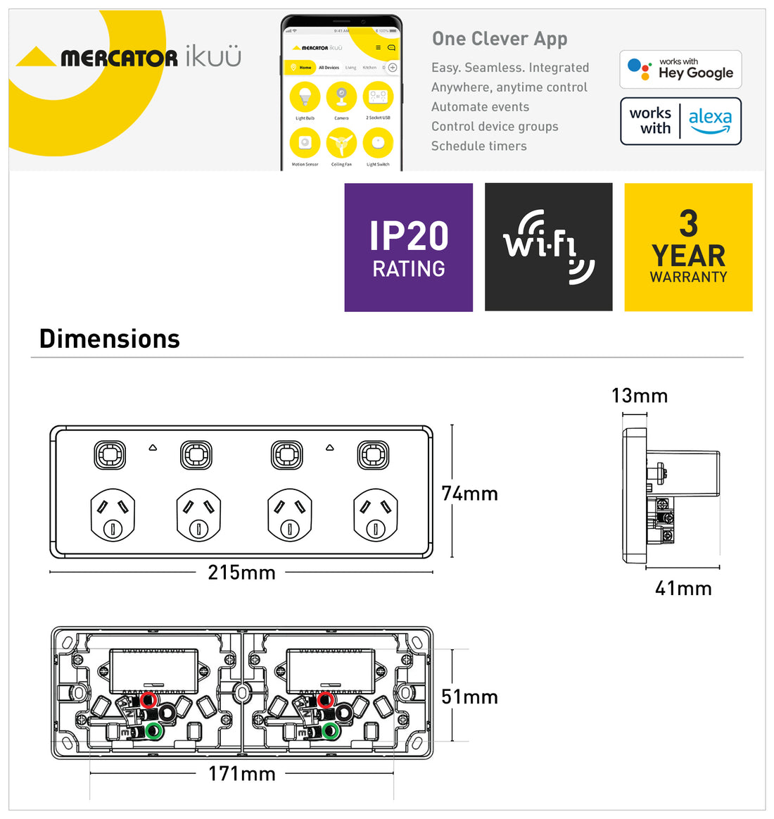 Ikuü Smart WiFi Power Point