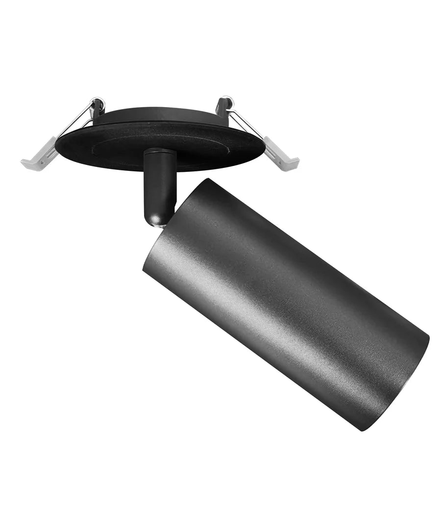CLA TUBO: LED Recessed Tri-CCT Tiltable & Rotatable Spot Downlights (Cut out: 70-90mm)