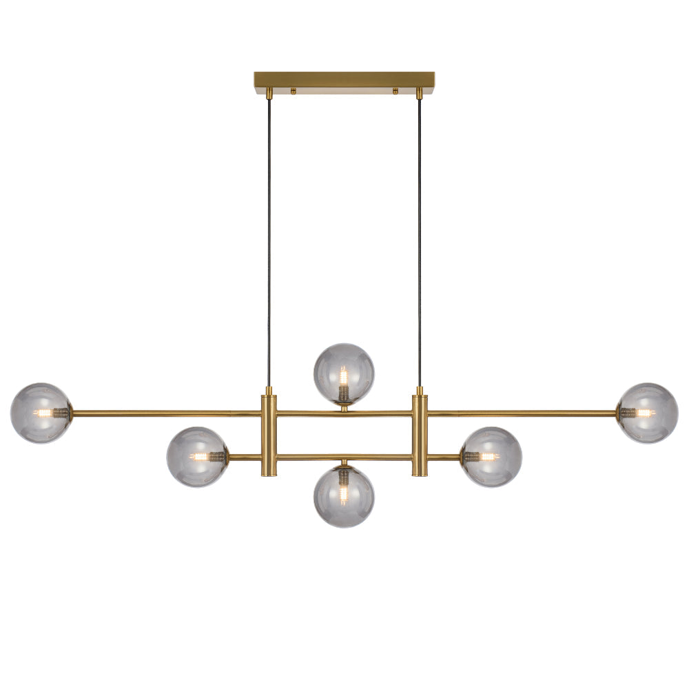 Telbix Lightings: TYSON 6 LIGHT PENDANT