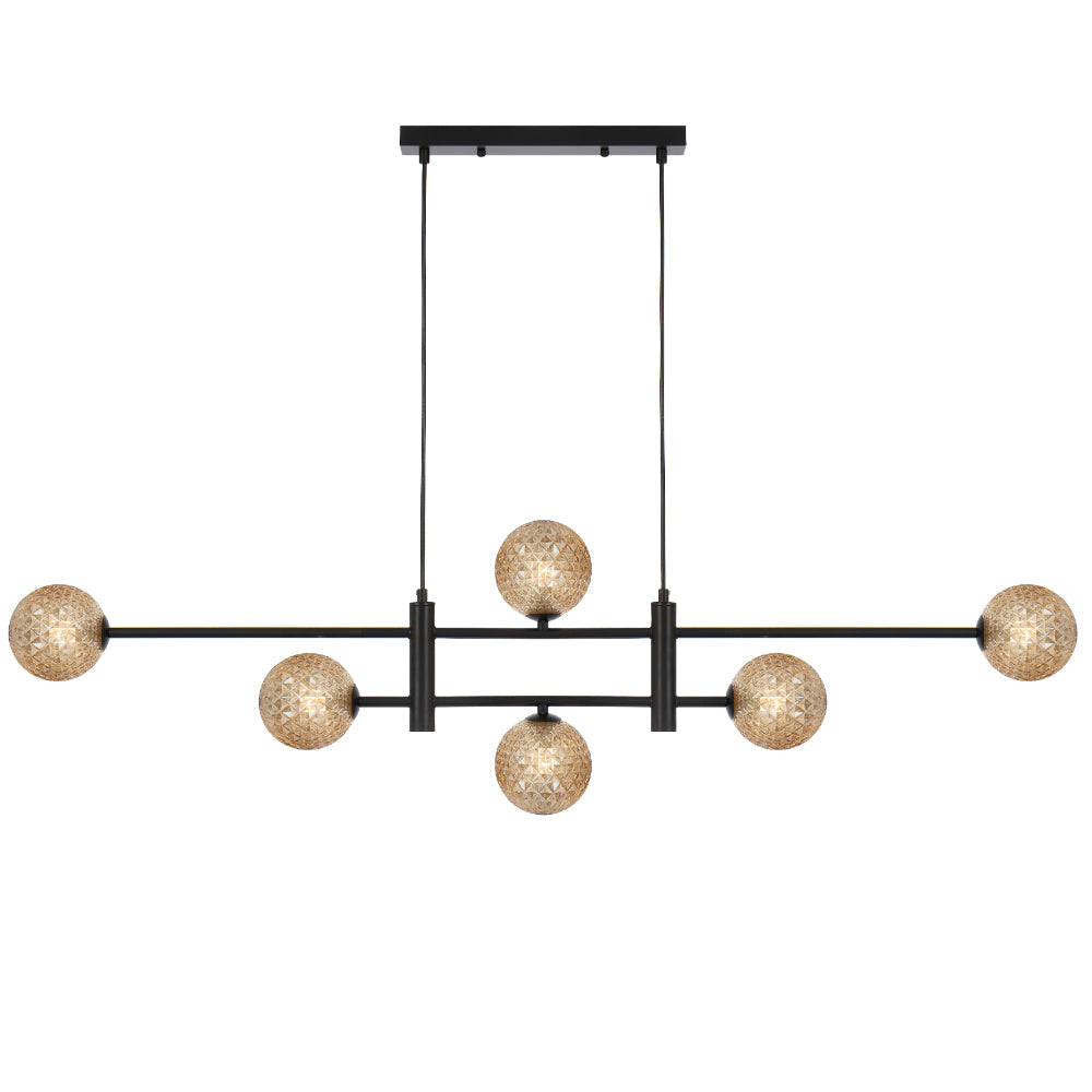 Telbix Lightings: TYSON 6 LIGHT PENDANT