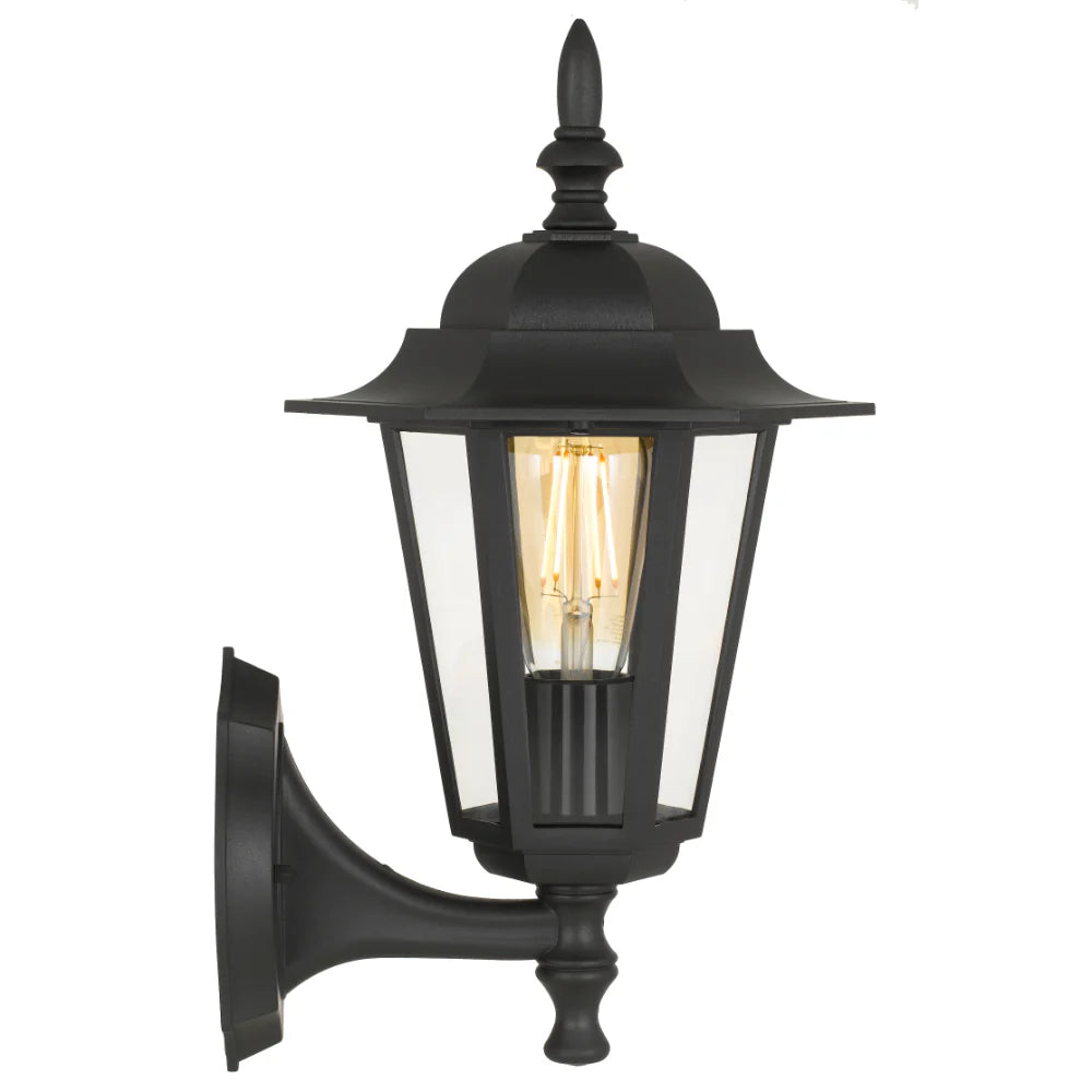 Telbix Lightings: UPTON EXTERIOR WALL LIGHT UPTON EX-BK