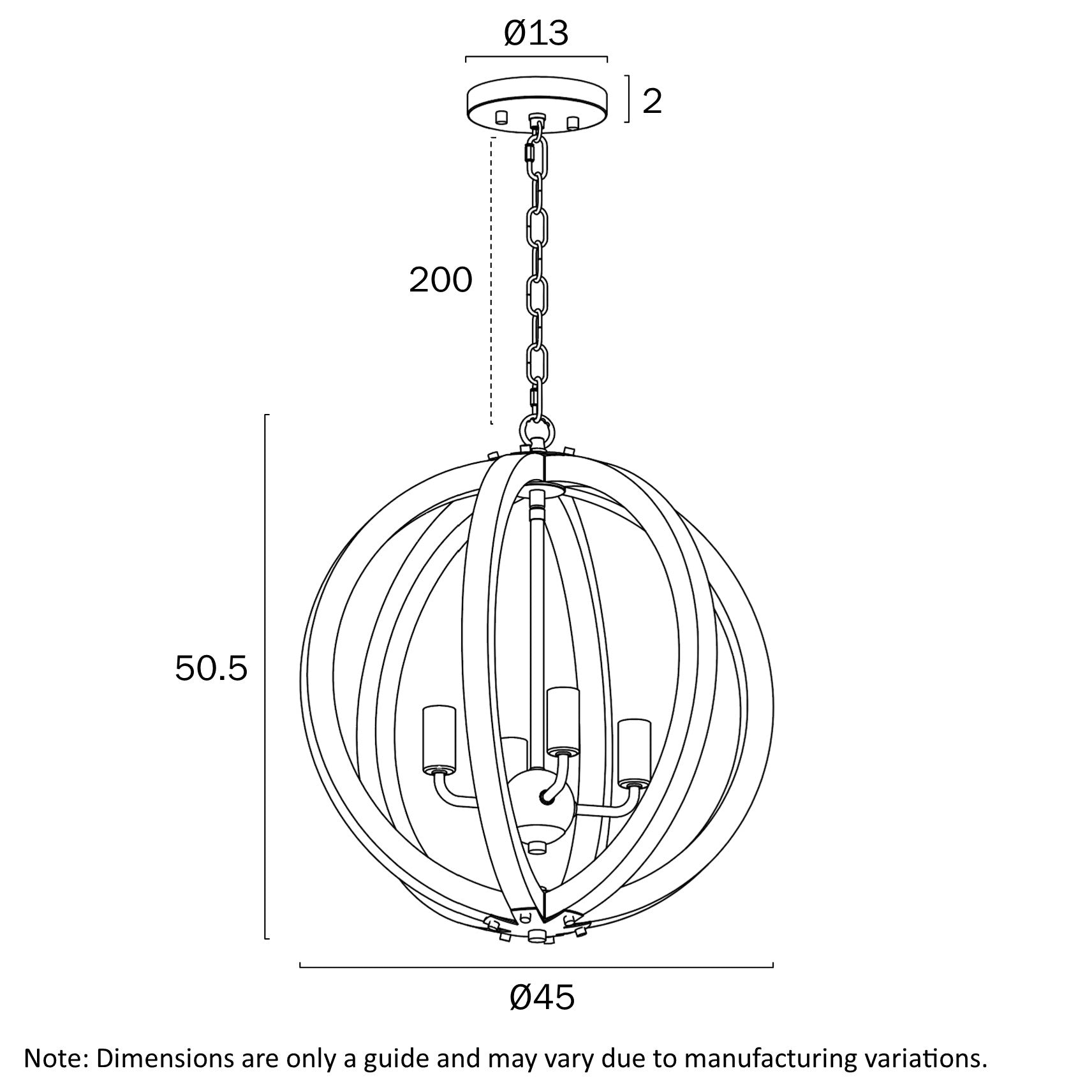 Telbix Lightings: Vestal Pendant Light