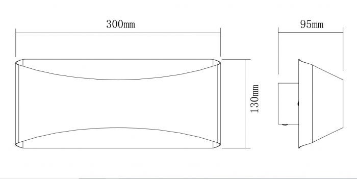 Superlux Erica LED Wall Light
