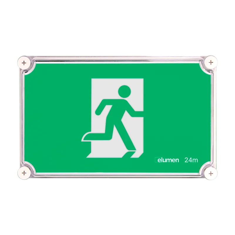 Elumen Whale IP65 Weatherproof LED Emergency Exit Sign