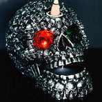 Skull LED Backflow Incense Burner