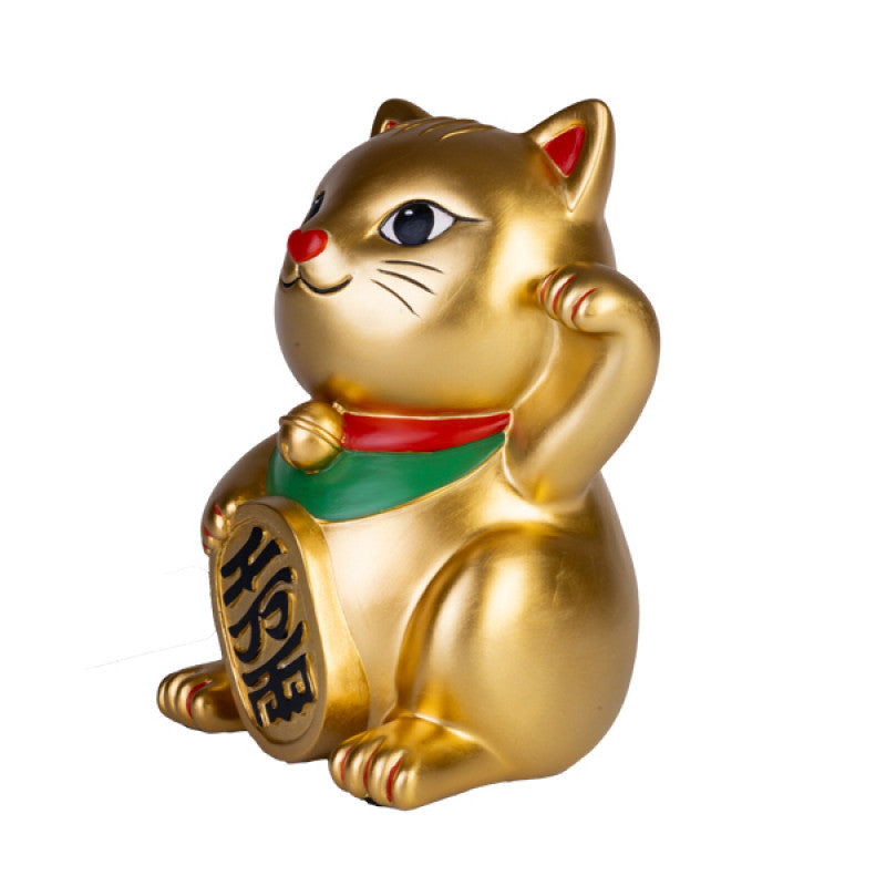 Golden Lucky Kitty Table Lamp