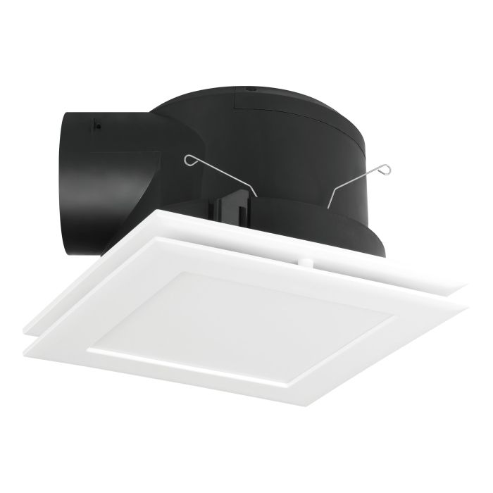 Eglo SAMBA square exhaust fan with LED light