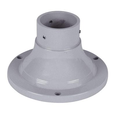 BB-100 Aluminium Bollard Base to suit 60-76 outer diameter post - powder coated finish