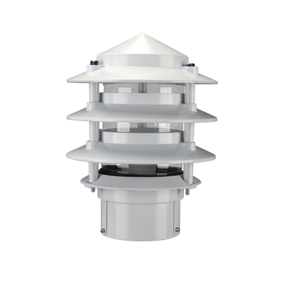 BL-100 Three Tier Bollard Head E27 Garden Light - Powder Coated Finish / E27