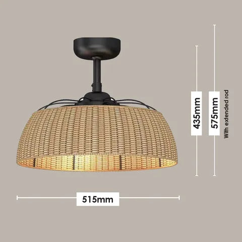 Vencha Lightings: Harlow Light Fan