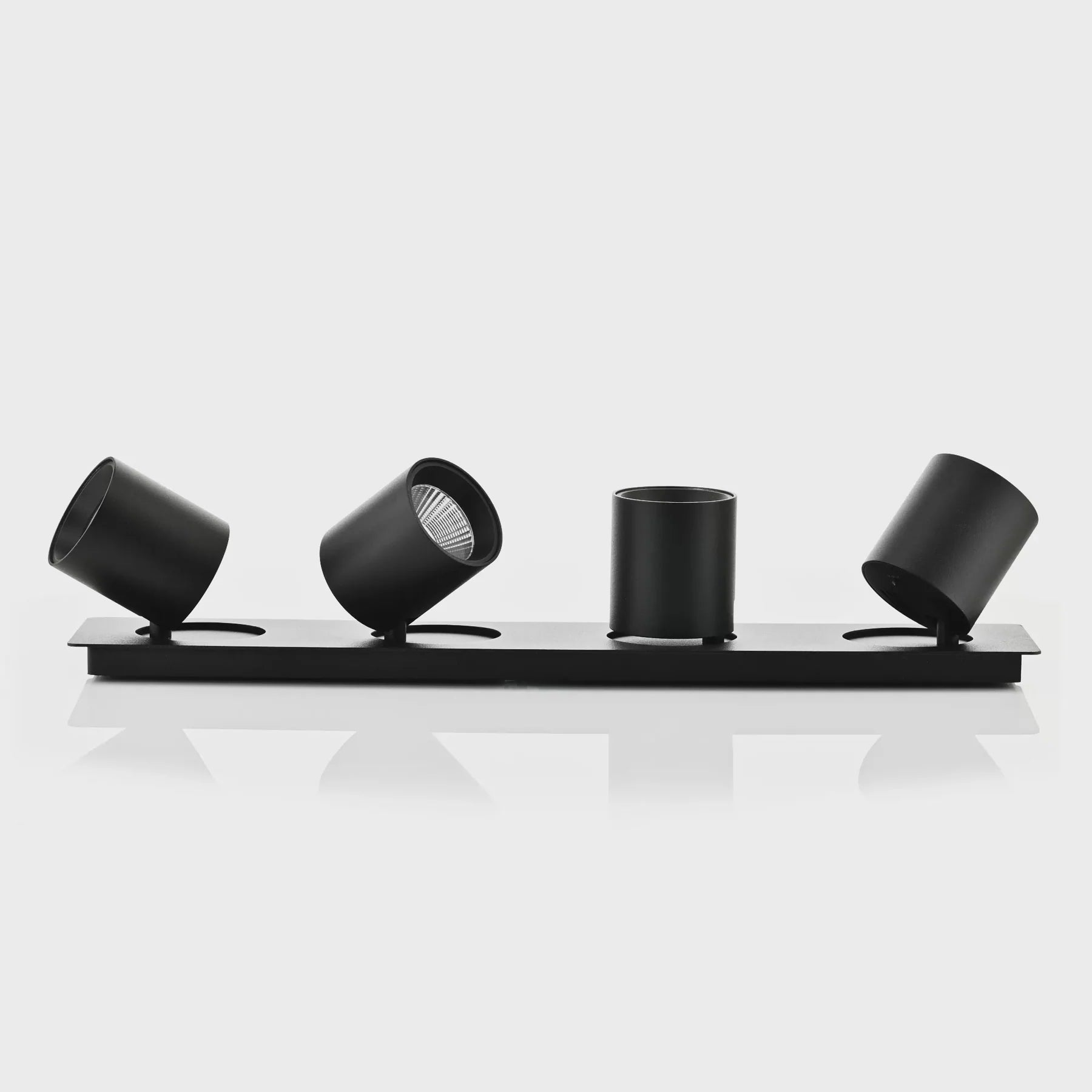 Havit HV4003T-4-BLK - Sbarra Black 4 Light Adjustable Bar Light