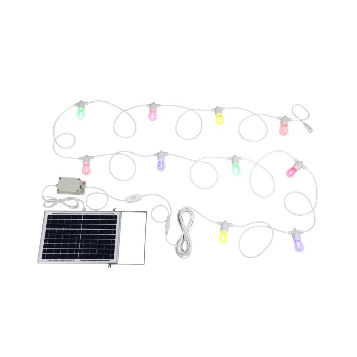 SOLAR FESTOON 10 light LED kit