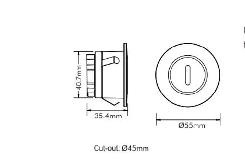 3W LED STEP LIGHT (STEP-513/TC)