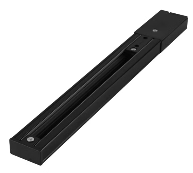 3A Lighting 3-Wire Slim Track Rail 1M (Black)