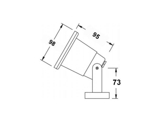 3A Lighting POND LIGHT MR16 S/STEEL (3A-713)