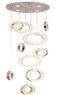 QZAO Lightings: Dangling Hoop Pendant