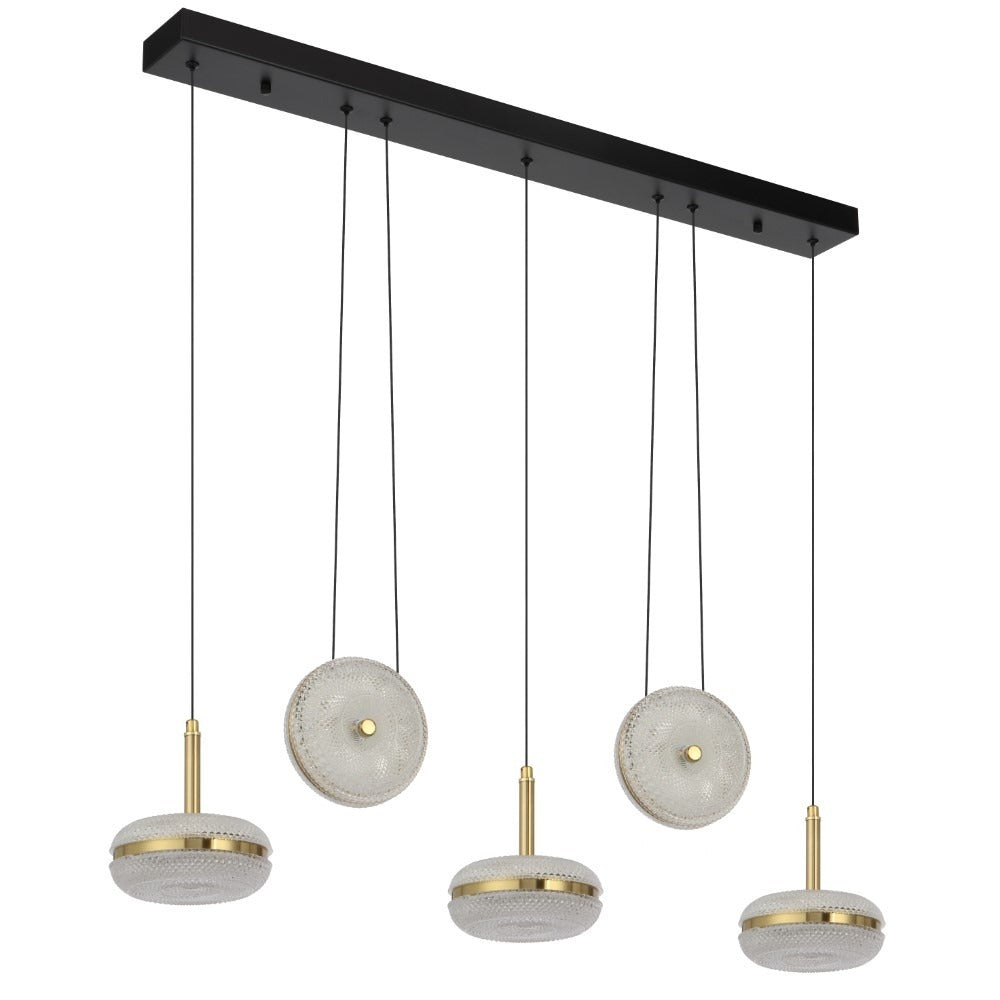 Telbix Lightings: GOVAN 5 LIGHT BAR PENDANT