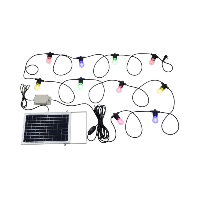 SOLAR FESTOON 10 light LED kit