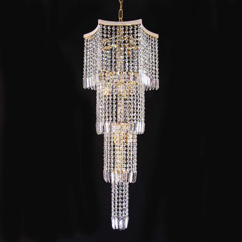 702-24"-14-GD Modern Chandelier