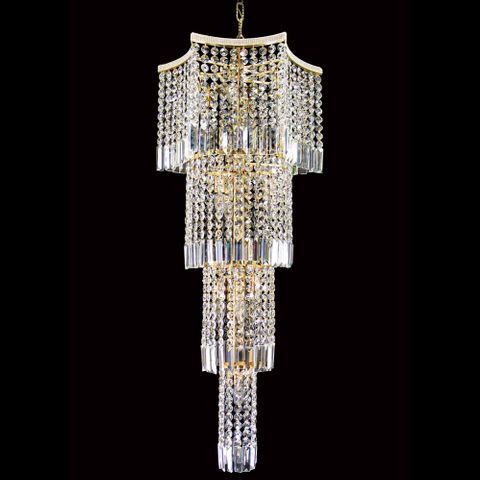 702-24"-14-GD Modern Chandelier