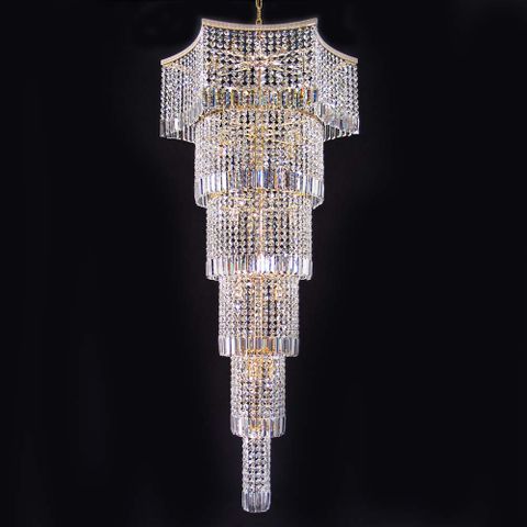 702-24"-14-GD Modern Chandelier