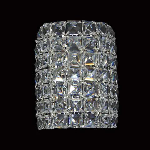 Vencha W-22-1L-22MM-63 Genuine Asfour Crystal Wall Light (W-22-1L-CH)