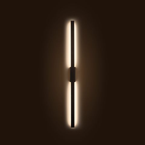 Aura Bar Wall Light -1200-BLK