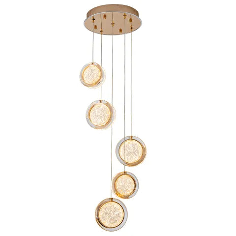 Vencha Lighting Yoyo-5 Pendant Light Round