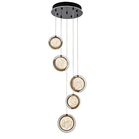 Vencha Lighting Yoyo-5 Pendant Light Round