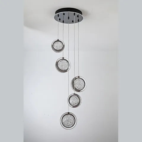Vencha Lighting Yoyo-5 Pendant Light Round