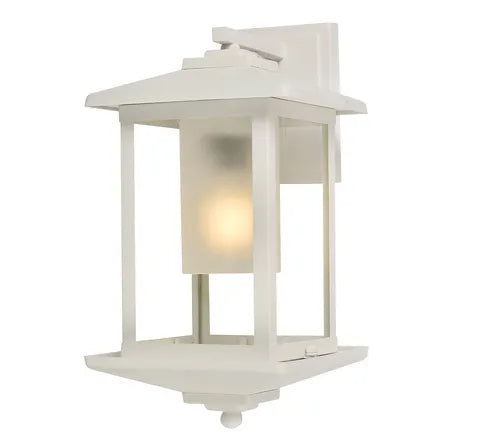 Vencha Lighting Barnet Exterior Wall Light White