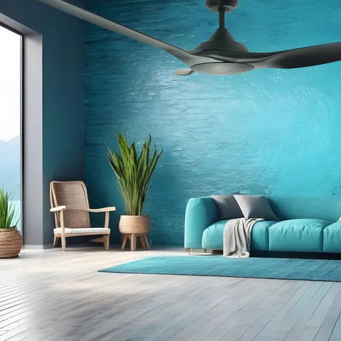 Vencha Lighting Raven RWS DC Ceiling Fan
