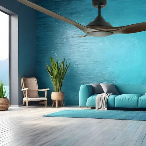 Vencha Lighting Raven RWS DC Ceiling Fan
