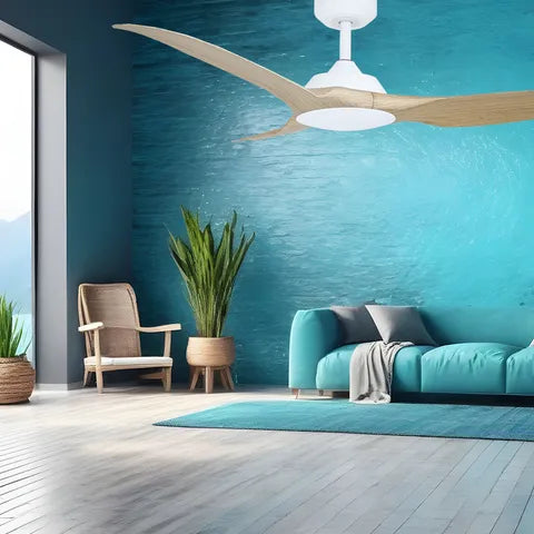 Vencha Lighting Raven RWS DC Ceiling Fan