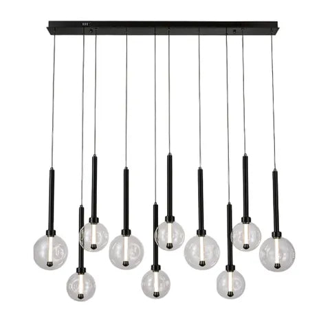 Vencha Meteor 10 Light Pendant - Bar
