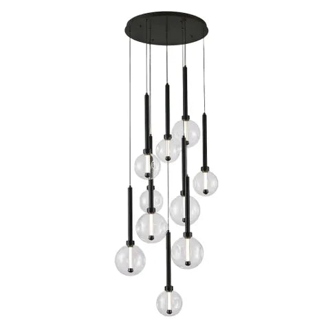 Vencha Meteor 10 Light Pendant - Round