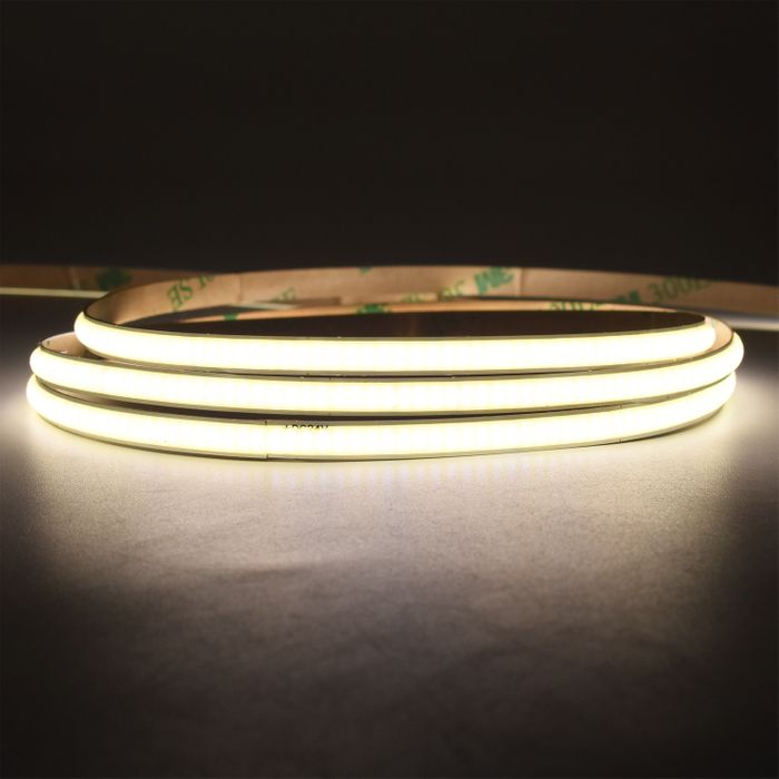 7w Thin COB LED Strip Light - 24v - IP20 - 1m