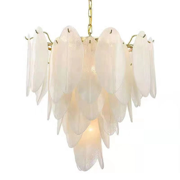 QZAO Lightings: Feather Glass Pendant