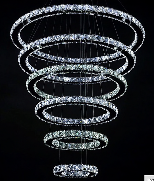 QZAO Lightings: Crystal Dangles Pendant