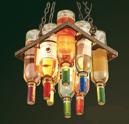 QZAO Lightings: Wine Bottle Pendant Small