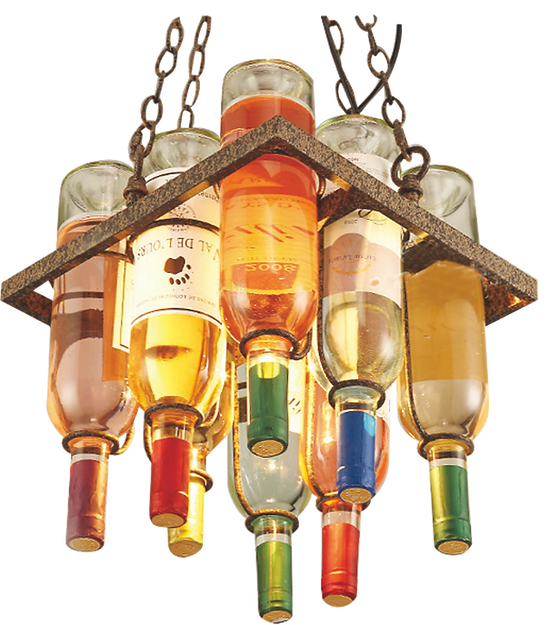 QZAO Lightings: Wine Bottle Pendant Small