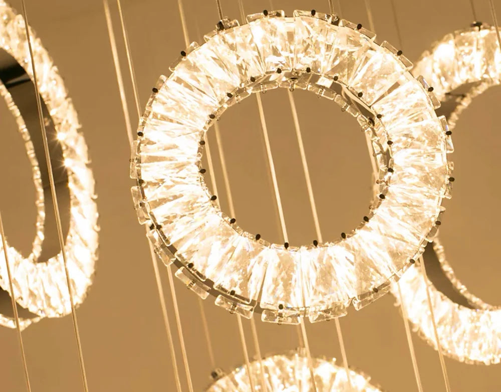 QZAO Lightings: Dangling Hoop Pendant