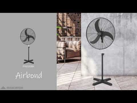 Mercator Airbond 75cm High Velocity Industrial DC Pedestal Fan